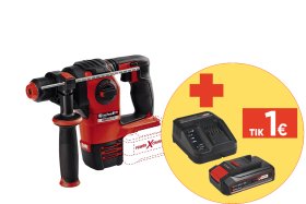 Akumuliatorinis perforatorius EINHELL HEROCCO Li Solo, 18 V, Li-ion, be akumuliatoriaus ir kroviklio, smūgio jėga 2,2 J, SDS plus, svoris 2,12kg