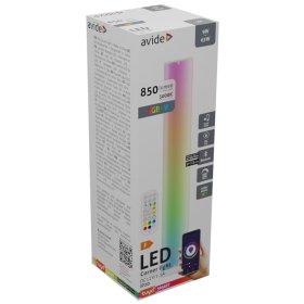 Toršeras AVIDE AT-5248, LED, 9W, 220-240V, 850 lm, 3000K, RGB, šviesa su muzikos jutikliu, su pulteliu, 880x128x128 mm