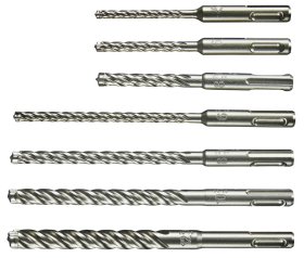 Grąžtas betonui SDS+ MAKITA NEMESIS 2, 7 vnt komplektas (5x115, 6x115,6x165, 8x115, 8x165 10x165,12x160 mm)