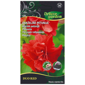 Gėlių sėklos, petunija darželinė Dou red (K), 0,2 g., 08007, H