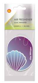 Automobilių oro gaiviklis SHELL, Air Freshener lilac whisper, pakabinamas