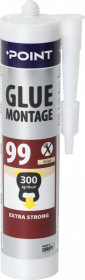 Montažiniai klijai POINT 99, ypač stiprūs, 280 ml