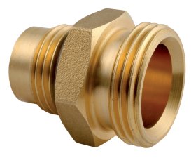 Nipelis FERRO N10POR-C7, 1/2"x 3/4", skirtas RKPP-T srauto matuokliui, N10POR-C7