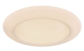 Plafoninis šviestuvas GLOBO Marino, 1 x LED 30W, 1 x RGB LED 13W, 230V, 4000K, 1440 lm, metalas, stiklas, 105  x  510 mm, 41912-18S
