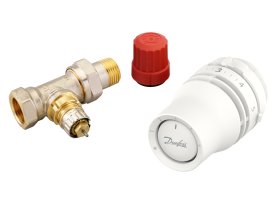 Termostatinio vožtuvo komplektas DANFOSS Redia RA + RA-N, DN15, 015G5326