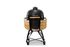 Keramikinė kepsninė KAMADO BONO, 23" 59 cm (juoda)