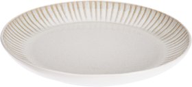 Lėkštė, keraminė, baltos sp., skersmuo 26 cm