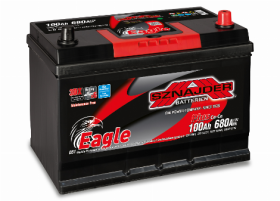 Akumuliatorius SZNAJDER EAGLE CALCIUM PLUS ASIA 12 V, 100 Ah, 680 A, EN