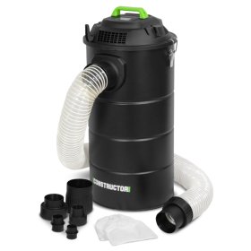 Drožlių ir dulkių siurblys CONSTRUCTOR, maks. galia 1200 W, 65 litrų metalinbė talpa, HEPA filtras, 2 plaunami filtrai ir 5 adapteriai