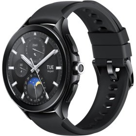 Išmanusis laikrodis XIAOMI Watch 2 Pro, 1,43" ekranas, 46 mm, AMOLED, 500 mAh, odinė apyrankė, juodos sp.