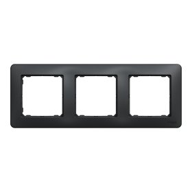 Rėmelis SCHNEIDER Sdd314803, SEDNA Design, 3 vietų, antracito spalvos