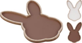 Padėklas Velykų Zuikis, medinis, 2 skirtingos sp.