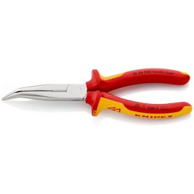 Replės prailgintomis lenktomis žiaunomis KNIPEX, 2626