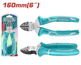 Šoninės replės TOTAL, 160 mm., THT130606P