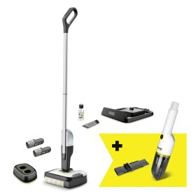 Grindų valymo įrenginys KARCHER FC 2-4 + CVH 2-4