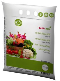 Universalios trąšos sodui, daržui, 7,5 kg