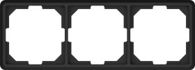 Rėmelis VILMA ST150, 3 vietų, juoda matinė sp., R03