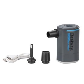Įkraunama elektrinė pompa BESTWAY PowerTouch, su oro išleidimo funkcija, su priedais, 200 l/min, 62322