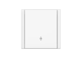 Perjungiklis ORRO 9229-31, 1 klavišo, įleidžiamas, baltos spalvos, 10 A, 250 V