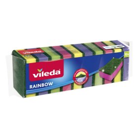 Kempinė valymui VILEDA Rainbow, 10 vnt.