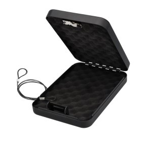 Nešiojama daiktų dėžutė BRIHARD, 47 x 165 x 245 mm, kodinė, 1L