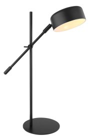 Stalinis šviestuvas GLOBO Gianna, E14 25 W, 230V, su jungikliu ant laido, laidas 1,5m, metalinis, matinės juodos sp., 420 x 160 x 500 mm, 24099TB