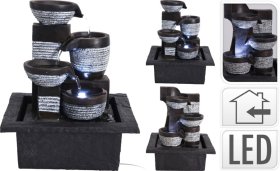 Dekoratyvinis fontanas MODERN, su LED