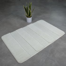Vonios kilimėlis RIDDER SERENITY, 60 x 90 cm, baltas, 100% poliesteris, 7110301