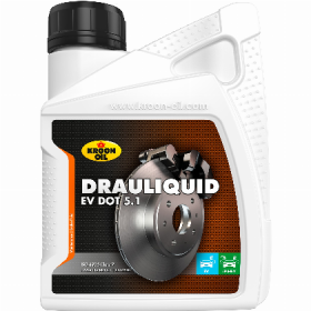 Stabdžių skystis KROON-OIL DRAULIQUID-EV, DOT-5.1, 500 ml
