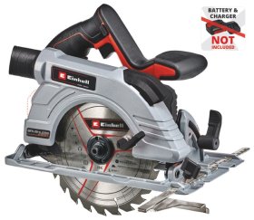 Akumuliatorinis diskinis pjūklas EINHELL TP-CS 18/190 Li, BL-Solo, 18 V, Li-ion, be akumuliatoriaus, diskas 190 mm., pjovimo gylis 90°/45° - 65/45 mm, svoris 3,23 kg