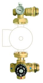 Grindinio šildymo pamaišymo modulis FERRO GW-WP, 130 mm siurbliui, GM-WP