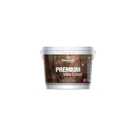 Medienos fasado dažai TOPCOLOR Premium Villa Latex, 3 l, skandinaviškos vyšnios sp.
