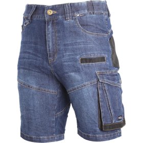Darbo šortai LAHTI PRO, džinsiniai, M dydis, CE