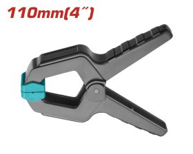 Rankinis plastmasinis spaustuvas TOTAL, 100 mm, 12 kg, THT13342
