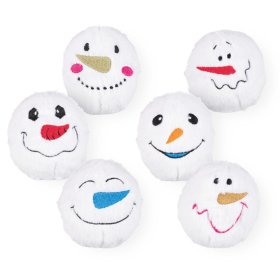 Žaislas šuniui TRIXIE Xmas, sniego gniūžtė, pliušas, 10 cm
