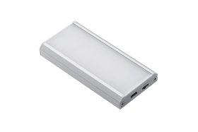 LED šviestuvas GTV Como, 1W, 4000K, 40-50 lm, IP20, 120°, pakraun. per micro USB, su IR judesio detektoriumi, 100x49x13 mm, LD-IRUSB-53.