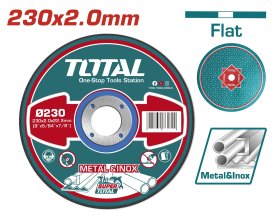 Abrazyvinis metalo pjovimo diskas TOTAL, 230x2x22 mm, TAC2202301