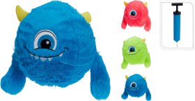 Pripučiamas kamuolys Monstras, 40cm, įvairių spalvų