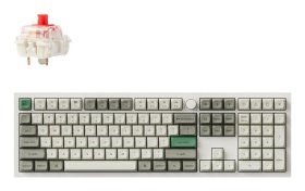 Belaidė žaidimų klaviatūra KEYCHRON Q6 Max, 100% mechaninė, baltos sp., Q6M-P1