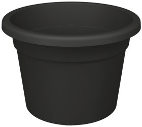 Plastikinis vazonas PREMIUM, antracito sp., 39,7 x 27,7 cm.