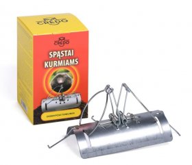 Mechaniniai spąstai kurmių gaudymui CREDO, tunelinio tipo