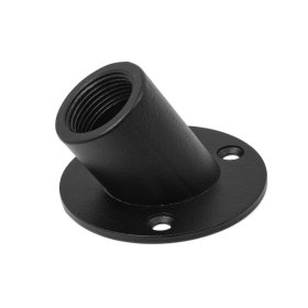 Dekoratyvinis flanšas RUSTICLINE, 3/4", 60°,d-70 mm, RT-65, juodos sp.