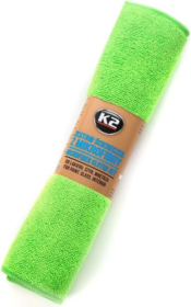 Automobilinė šluostė K2, dydis 30 x 35 cm, 4 vnt, iš mikropluošto, 200g/m2;  sudėtis: 20% poliamidas, 80% poliesteris
