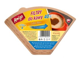 Kavos filtrai AMIGO, dydis N4, 40 vnt.