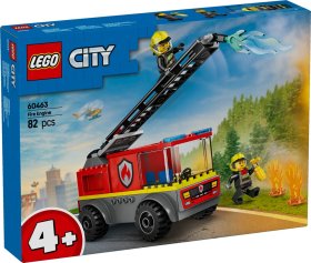 Konstruktorius LEGO City, ugniagesių automobilis su kopėčiomis