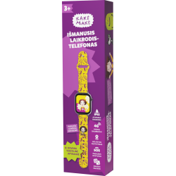 Laikrodžio apyrankės aksesuarai Kakė Makė Makabukai, komplekte 3 vnt., Mamaisa, Nanaisa, Netvarkos nykštukas.