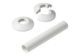 Sieninė rozetė DANFOSS, balta, 013G3132