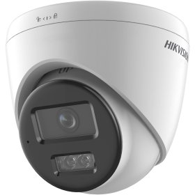 Išmanioji lauko kamera HIKVISION DS-2CD1363G2-LIU, kupolinė vaizdo stebėjimo kamera, 6 MP, 30 m IR, IP67, baltos sp.