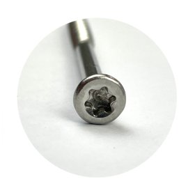 Terasiniai medsraigčiai FASTSHIFTER, 4,3 x 56 mm, A2 nerūd. plieno, 200 vnt.