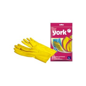 Guminės pirštinės YORK 9201, L dydis